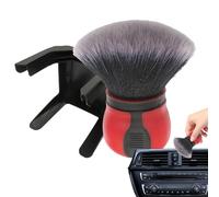 Brosse Autocetaille-Premium Brosse de Brosse, Levier Anti-dérapant | Outil Multifonctionnel de Détail Automatique avec Support, Parfait pour les pneus, Jantes, Rembourrage, compartiment moteur et