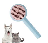 Brosse autonettoyante pour poils de chien - Peigne délicat anti-enchevêtrement pour chiens, accessoires de toilettage, brosse multifonctionnelle démattante avec massage pour chat chien