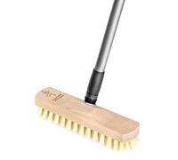 Brosse avec manche à balai, bois