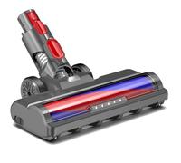 Brosse avec rouleau doux pour Dyson V7 V8 V10 V11 V15 Embout de sol de rechange Rouleau doux de rechange Feux avant pour sols durs comme le parquet, les sols en bois, le stratifié, les carreaux