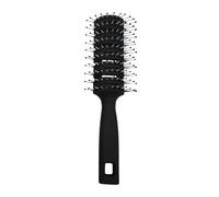 Brosse avec ventilation incurvée : brosse à cheveux antistatique pour hommes et femmes : brosse de démêlage de palettes, brosse à cheveux pour hommes et femmes, peigne à cheveux