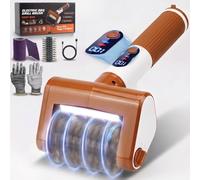 Brosse Barbecue Electrique avec LED Lumières et Affichage Numérique | 2 Vitesses Brosse de Nettoyage Electrique, 180 minutes de fonctionnement,Pour le nettoyage des grillades