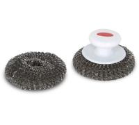 Brosse barbecue LE MARQUIER inox avec poignée X2