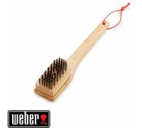 Brosse de nettoyage de 30 cm avec poignée bambou Weber