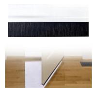 brosse bas de porte Brosse À Poussière Industrielle En PVC Avec Support Adhésif, Brosse D'étanchéité Pour, Bande De Machine-outil, Bande Anti-poussière(B,L 50cm x Brush Height 30mm)