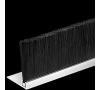 brosse bas de porte Brosse D'étanchéité Pour Bas De Porte, Brosse De Dépoussiérage Industrielle Pour Joints De Porte, Brosse De Dépoussiérage Pour Joints(5 pcs,Brush Height 110mm)