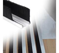 brosse bas de porte Brosse Industrielle À Poils En Nylon Pour Joints D'étanchéité En Aluminium, Hauteur De Brosse : 50, 80, 130, 150 Ou 300 mm, Pour Le(D,Brush Height 70mm)