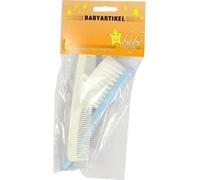 Brosse bébé plastique+nylon peigne bleu 1 pc