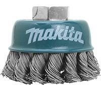 Brosse boisseau en fil d'acier MAKITA, fil tressé 0,5 mm, 60 mm D-24119