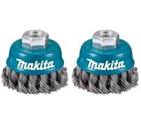 BROSSE BOISS. 75MM M14 TORS. MAKITA - D24131 (Lot de 2)