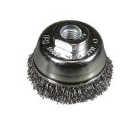Hitachi 751312 HIKOKI 751312-Cepillos de Acero 75x0,3 mm insercion M14, Vert, Gris