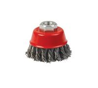 Silverline 868901 Brosse à fils métalliques torsadés 75 mm