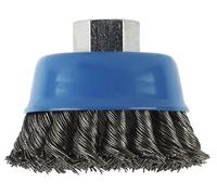 Brosse boisseau à fils torsadés, Ø 100 mm M14