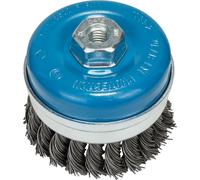 Brosse boisseau de diamètre 90 mm à fils d'acier torsadés BOSCH 1 608 614 000