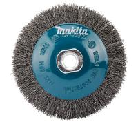 Brosse boisseau en fil d'acier MAKITA, fil ondulé 0,3 mm, 115 mm D-39849