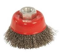 Brosse boisseau fils dacier ondulés Silverline G