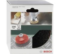 Brosse boisseau pour meuleuse droite et angulaire - fils ondulés, 100 mm Bosch 2609256502