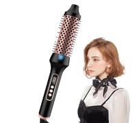 Brosse Boucleur, Brond Styler Thermique Rond Pour Cheveux Bouclés, Lisseur Coiffant à Chauffage Rapide, Outils de Coiffure pour Femmes pour Cheveux Longs, Courts et Types, Look Lissage Soufflé