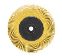 3M Scotch-Brite Radial Bristle Disc BB-ZB avec bride, jaune, 152,4 mm, P80, type C #33215 x1 morceau