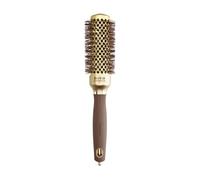 Brosse brushing Expert Blowout Shine ondulé doré marron 35mm Olivia Garden