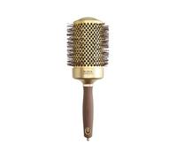 Brosse Brushing Ronde Expert Blowout Shine Wavy Bristles Gold&Brown 65mm Olivia Garden