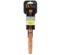 Bo...Paris - Collection Naturel - Brosse à Cheveux Brushing en Bois Blow- Dry - Brosse avec Chaleur Uniforme céramique - 100% de Poils de Sanglier - pour Tous Types de Cheveux - Lot de 1
