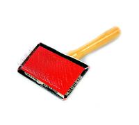 Brosse caniche simple face DINGO avec cadre en métal « L »