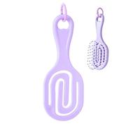 Brosse Capillaire Massante Coiffante Dents Élastiques Creuses Séchage