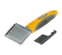 Brosse carde douce pour rongeurs Kerbl Jaune 16x6 cm
