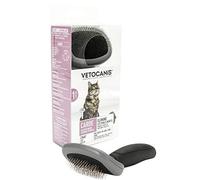 Vetocanis | Brosse Carde de Toilettage pour Chat Taille S | Brosse Chat Adaptée aux Poils Mi-Longs, Longs et Épais | Brosse pour Chat et Chaton Convient à Toutes Races et Tous Âges