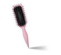 Brosse cheveux bouclés,brosse definition boucles,Réduire les mèches rebelles ,démêler, hommes, femmes et enfants. Peigne universel pour tous types de cheveux (rose)
