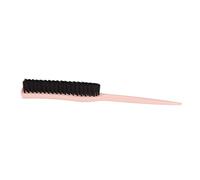 Brosse Cheveux Ergonomique 3 Rang es en Nylon pour Teasing et Volume Design Portable et Doux pour Types de Cheveux Rose