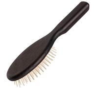 Brosse cheveux ovale en bois d' rable Redecker avec manche en bois thermo-huil 8-1/2 pouces