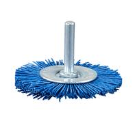 Brosse disque en nylon MAKITA, souple, tige cylindrique, 63 mm D-45630