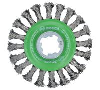 Brosse circualire à fils torsadés Heavy for Inox X-Lock D115 Bosch