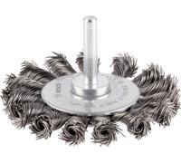 Bosch 2 608 622 113 Roue de fil et brosse en fil d'acier Roue à rayons 7,5 cm