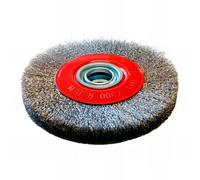 Brosse circulaire D.150 x 20 x 32 mm - Fils de 0,3 mm ondulés Inox - 10306019 - Sidamo