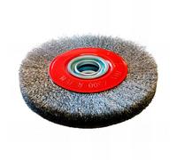 Brosse circulaire D.200 x 20 x 32 mm - Fils de 0,3 mm ondulés Inox - 10306021 - Sidamo