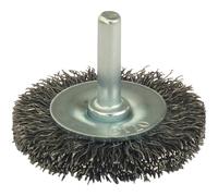 Brosse circulaire d.50mm sur tige 6x30 f EQUINOXE - 15515