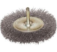 BROSSE CIRCULAIRE D50 FIL 0.30 ACIER ONDULE TIGE DE 6x30 - 330.050A - LEMAN