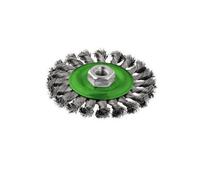 Brosse circulaire, en inox 115 mm, 0,5 mm, 12500 U/ min, 14 1pc