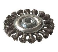 TIVOLY XT20252006005 - Cepillo CIRCULAR para amoladora, hilos de acero ondulado, decapado de metal diámetro 95 mm alambre 0,5 mm