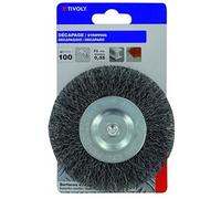 Brosse circulaire perceuse pour métal, Diam.100 mm