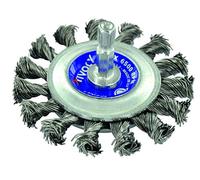Brosse circulaire Technic Acier Torsadé Ø 75 - HEXA 6, 35 mm