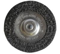 Brosse circulaire - TIVOLY - D : 75 mm - Acier ondulé - Décapage rapide