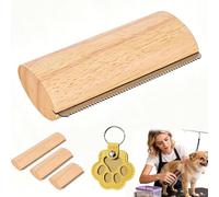 Brosse Clean'poils, Brosse Chien Poils Courts-Mue Cheval, Élimine Sous Poil Et Poils Morts, Adapté Pour Les Chiens Chats Cheval Cheveux Courts Et Long, Pour Un Pelage Propre, Lisse Et Sain (M,Style 1)