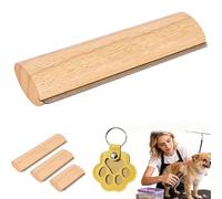 Brosse Clean'poils, Brosse Chien Poils Courts-Mue Cheval, Élimine Sous Poil Et Poils Morts, Adapté Pour Les Chiens Chats Cheval Cheveux Courts Et Long, Pour Un Pelage Propre, Lisse Et Sain (L,Style 1)