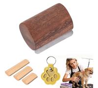 Brosse Clean'poils, Brosse Chien Poils Courts-Mue Cheval, Élimine Sous Poil Et Poils Morts, Adapté Pour Les Chiens Chats Cheval Cheveux Courts Et Long, Pour Un Pelage Propre, Lisse Et Sain (S,Style 3)