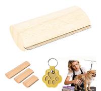 Brosse Clean'poils, Brosse Chien Poils Courts-Mue Cheval, Élimine Sous Poil Et Poils Morts, Adapté Pour Les Chiens Chats Cheval Cheveux Courts Et Long, Pour Un Pelage Propre, Lisse Et Sain (M,Style 2)