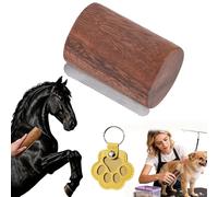 Brosse Clean'poils, Brosse Clean Poil Chien, Élimine Sous Poil Et Poils Morts, Adapté Pour Les Chiens Chats Cheval Cheveux Courts Et Long, Pour Un Pelage Propre, Lisse Et Sain (Style 3-S, Fixe)